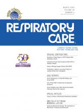 Respiratory Care: 49 (3)