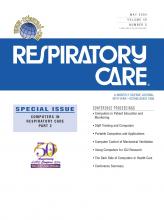 Respiratory Care: 49 (5)