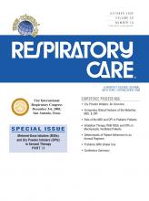 Respiratory Care: 50 (10)