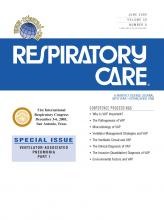 Respiratory Care: 50 (6)