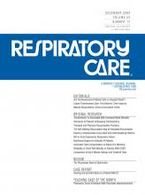 Respiratory Care: 54 (12)