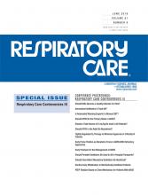 Respiratory Care: 61 (6)