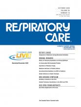 Respiratory Care: 65 (10)