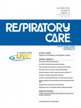 Respiratory Care: 65 (12)