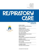 Respiratory Care: 67 (6)