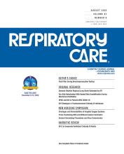 Respiratory Care: 67 (8)