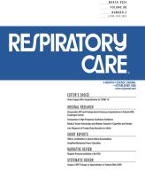 Respiratory Care: 69 (3)